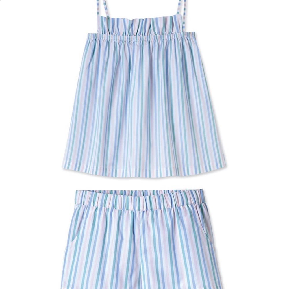 Striped lake pajamas
